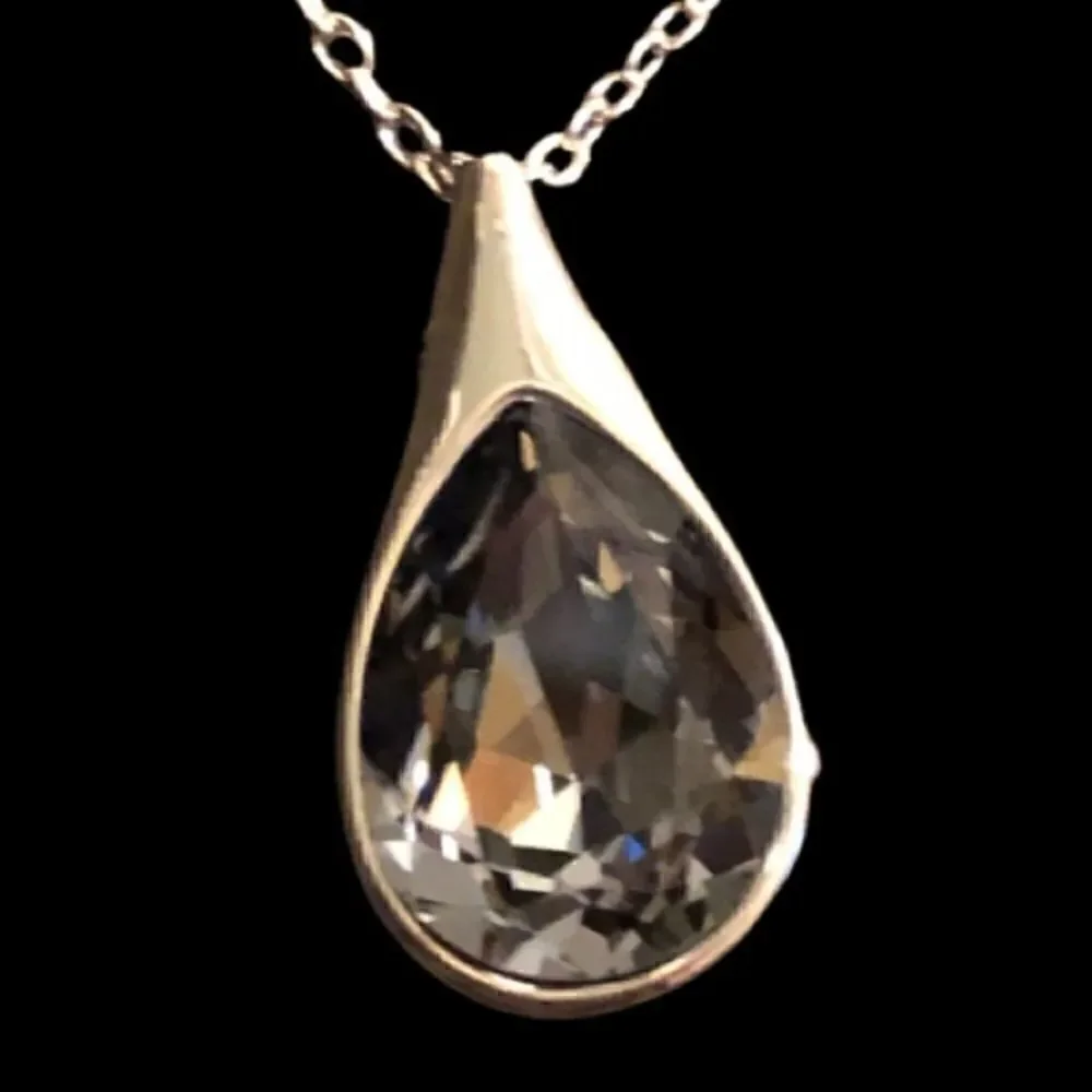 Necklace -silver night